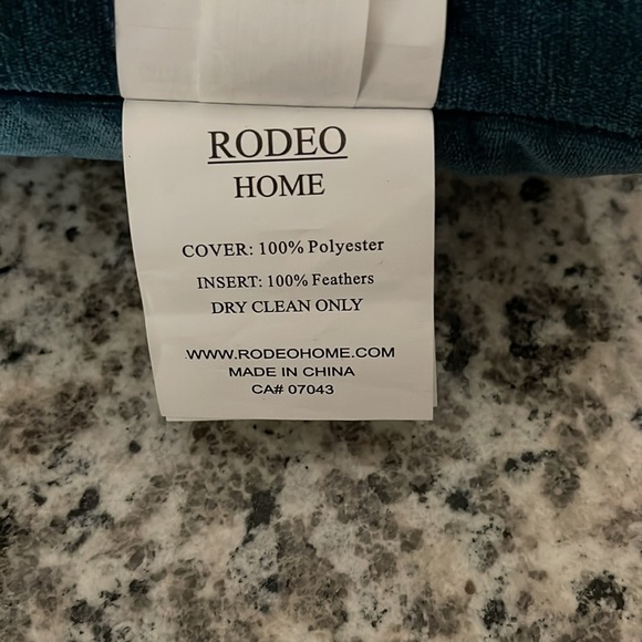 RODEO HOME THROW PILLOW - Picture 3 of 4